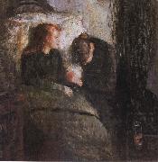 Edvard Munch The Children is ill oil painting picture wholesale